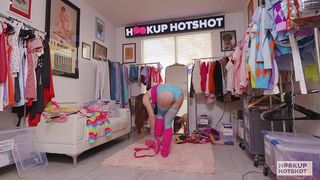 TINY GOOD GIRL JUNIPER REN BEGS TO GET FUCKED BY BRYAN GOZZLING!