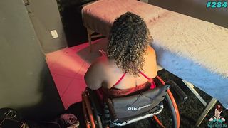 PRIMEIRA MASSAGEM NUMA CADEIRANTE E ELA ESGUICHOU BASTANTE