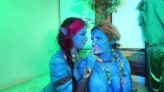NA VI AVATAR ALIENS 3 WAY THREEWAY BODY PAINT BGG COSPLAY