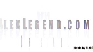 Lovely Cock Sucker Angel Smalls Sucks Alex Legend's Big Baguette!