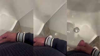 PAJA EN BANO DEL CENTRO COMERCIAL