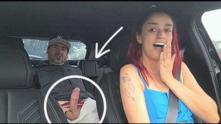 MOTORISTA DE APP VIAJA SEM CALCINHA NO CARRO E DEIXA PASSAGEIROS DE PAU DURO!