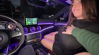 FUCKED OUTSIDE ON HIS MERCEDES - LUNA DOLL