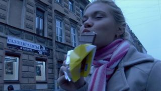 WITH MY GIRLFRIEND WE SPENT ALL DAY WALKING, EATING SWEETS, AND FUCKING