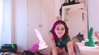 STANDING FUCK MACHINE SESSION