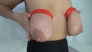 TIED UP HANGING BREASTS
