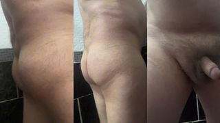 MI VERGA ANTES DE LA DUCHA