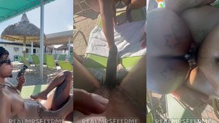 SEX AT THE NUDIST RESORT ROOFTOP