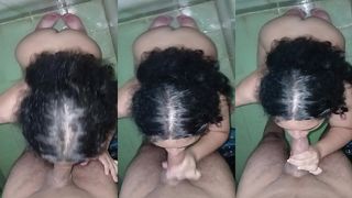 DISCULPA POR ENTRAR AL BANO, ES QUE NO AGUANTABA LAS GANAS DE MAMARTE LA POLLA AMOR!!