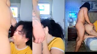 ESTE MACHOTE ME DIO DOS REVENTADAS CULO Y GARGANTA DELICIOSO