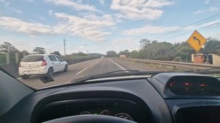 PASSEI CHUPANDO UMA ROLA NO PEDAGIO DA DUTRA