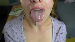 I SWALLOW IT ALL LIKE A GOOD GIRL - CUM IN MOUTH BLOWJOBS FULL