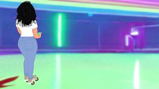 Cj picks up a thick bubble butt ebony beauty and takes her home for some hot ass sex