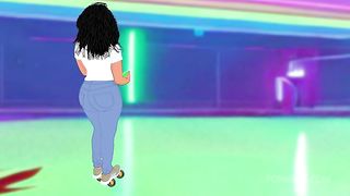 Cj picks up a thick bubble butt ebony beauty and takes her home for some hot ass sex