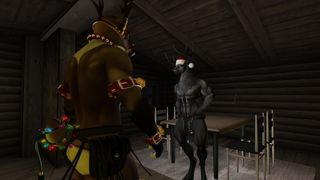 Christmas Night - The Northern Lights