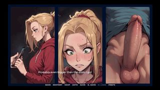 MY NEW GIRLFRIEND [ TABOO HENTAI GAME ] EP.38 STEPSIS FOUND A PIC OF A GIANT COCK !