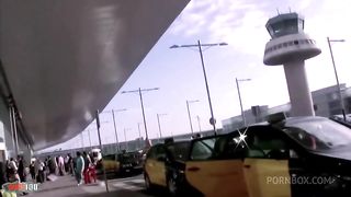 I pick up Angell Summers at the airport and fuck her good big ass at home