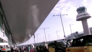 I pick up Angell Summers at the airport and fuck her good big ass at home