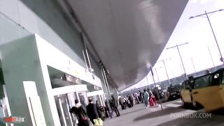 I pick up Angell Summers at the airport and fuck her good big ass at home