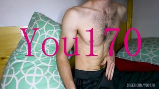 could not resist and jerked off his penis 2 times