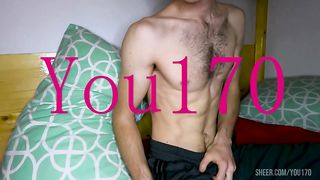 could not resist and jerked off his penis 2 times