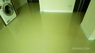 Girl Dog - Fucking a dog in the ass and pussy