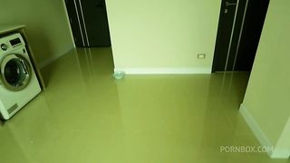 Girl Dog - Fucking a dog in the ass and pussy