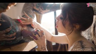 ANAL gaping tattooed TEENS - SQUIRT, toys, prolapse, ATOGM - Anuskatzz, Eden Ivy - goth, punk, alt porn - ZF007