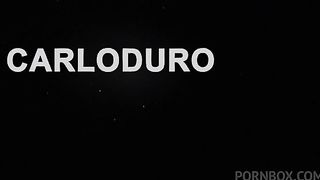 Hot massage to couple in hotel, creampie, cum in mouth