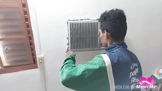 100% anal with the bricklayer of her house