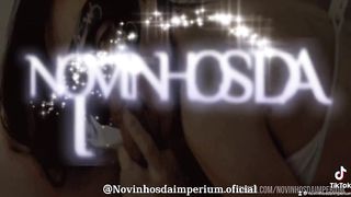 Depois do baile funk, 2 novinhos me fodeu gostoso deixou eu com a buceta inchada