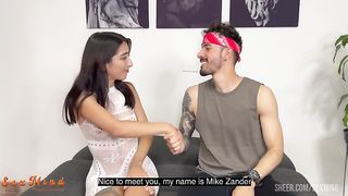 Enjoying how my actor plays with the ass of a pretty teen girl on her casting