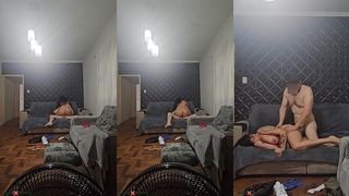 DOTADAO FUDEU A CASADA NO SOFA DO CORNO - BIG DICK FUCKED THE MARRIED WOMAN ON THE CUCKOLD S COUCH