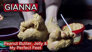 PEANUT BUTTER, JELLY & A FOOT FETISH FANTASY