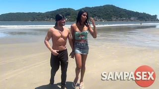 HOT TRANS ALICE MENEZES FUCKS ALEX VICTOR HARD IN MOTEL BATHROOM 51023B