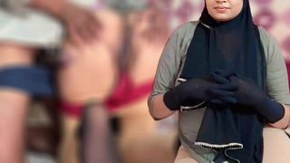 HIJAB MUSLIM FRIEND RESHMA WET PUSSY FUCKED BY MY BLACK BIG DICK