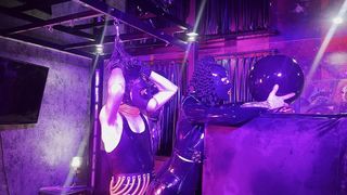 RUBBER IN THE VACUUM TOWER WITH AVA FETISHART AND PERV