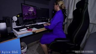 Ayira riding the cock is addicted to anal sex