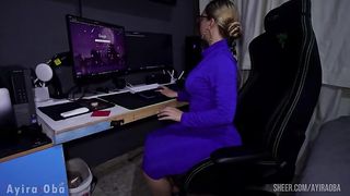 Ayira riding the cock is addicted to anal sex