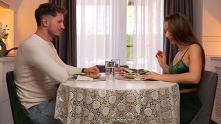 HOTWIFE GETS PERMISSION FROM HUBBY TO FUCK HER TINDER DATE