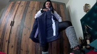 DOUBLE DOWNJACKET FETISH – SEXY DANCE, SOFT TOUCH & MASTURBATION 325