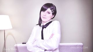 Denji fucked hard Kobeni's slutty holes