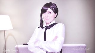 Denji fucked hard Kobeni's slutty holes