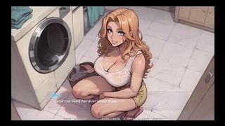 MY NEW GIRLFRIEND [ TABOO HENTAI GAME ] EP.39 NAUGHTY LAUNDRY FANTASY WITH STEP MOM !