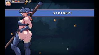 TAMER VALE [ HENTAI GAME ] CONSENTACLE MONSTER COCK IN BIMBO BLONDE ELF !