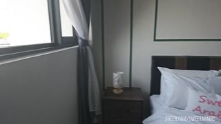 Alone in my Room. Maturbating my Ass with Dildo - Jasmine SweetArabic