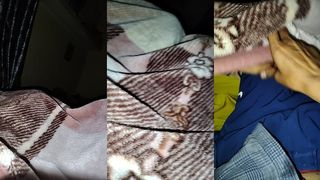 BHABHI GIVING HANDJOB TO HER LOVER IN NIGHT