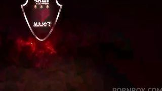 Big Booty Babe Monica Santhiago Ass Fucked By Hard Bull Rome Major!