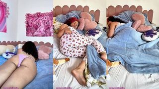 CHUBBY BBW GODDESS IN PANTIES FARTS ON BED THEN INVITES YOU TO SMELL ALL NIGHT