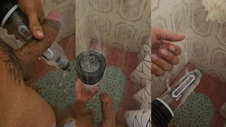 UTILIZANDO BOMBA DE VACIO!!! ME MASTURBO ?